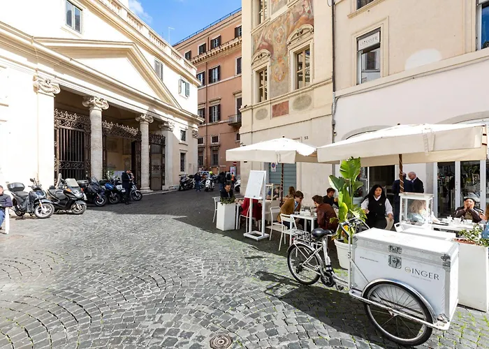 With Nice Terrace By The Amazing Pantheon